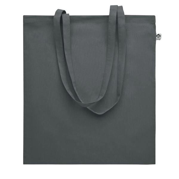 MidOcean Onel Plain Organic Cotton Shopper Bag - Stone Grey