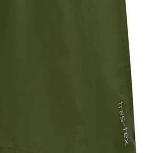 Trespass Qikpac Unisex Hooded Waterproof Packaway Poncho - Moss - 
