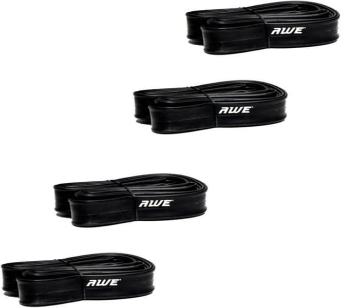 Awe 4 x Butyl Rubber 24" x 1.75-2.125 Inner Tube 500%* Extra Ride Time Schrader Valve