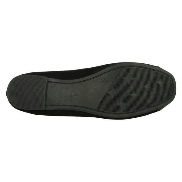 Spot On Ladies Spot On Bow Ballerina Shoes