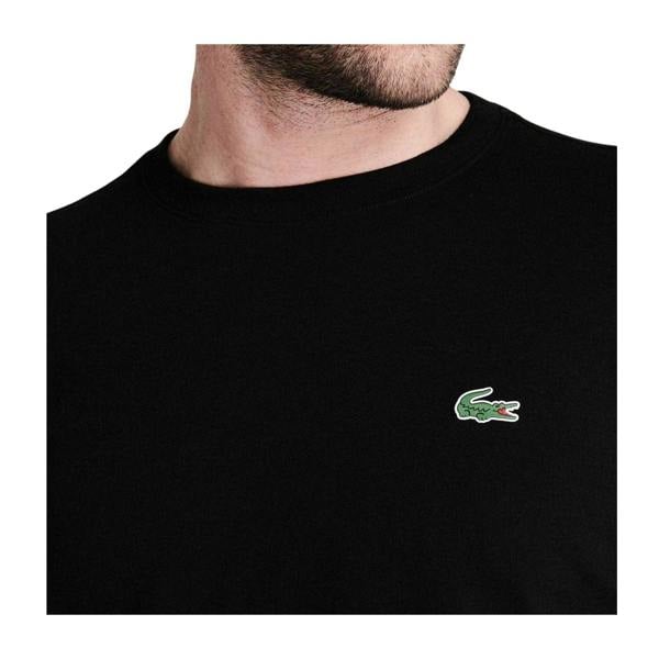 Lacoste Mens Long-Sleeved T-Shirt - Black - 