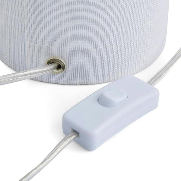 Leora White Table Lamp