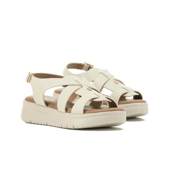 VIVA Skye: Women's Adjustable Buckle Strap Flatform Small Wedge Sandals
