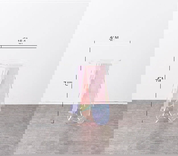 Osby Acrylic Coffee Table-Weilai Concept-Small-Weilai Concept