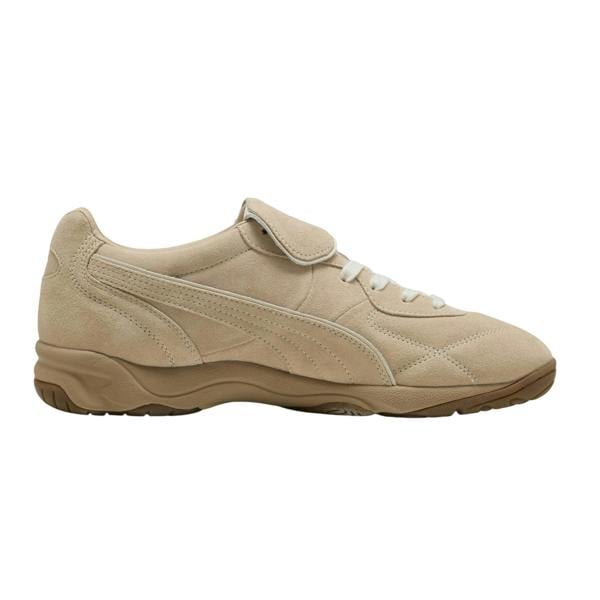 Puma Mens King Cow Leather Trainers - Sand - 