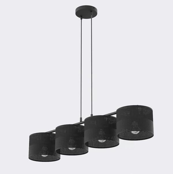 Emibig KARBON Pendant Lamp 4 x E27 Black