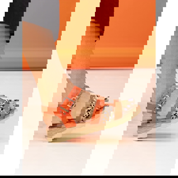 Lunar Womens Carla Sandals - Orange