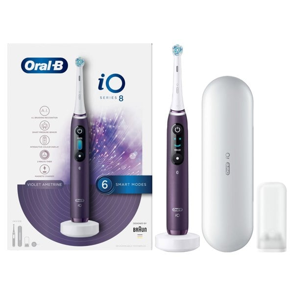 Oral-B iO 8 Electric Toothbrush - Violet