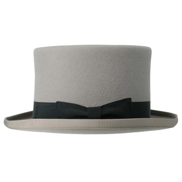 Gamble & Gunn Mossant Grey Felt Top Hat