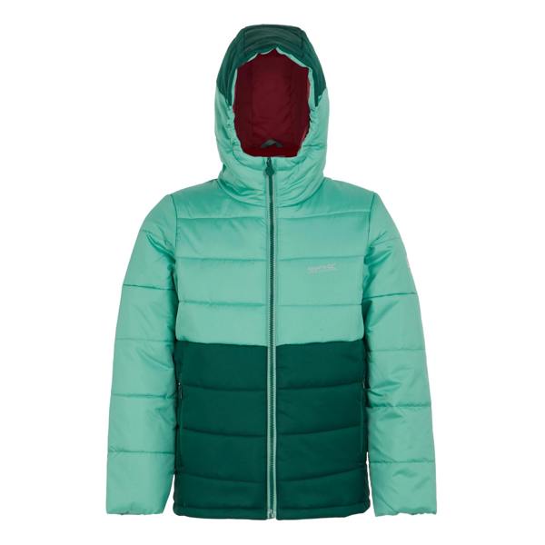 Regatta Childrens/Kids Lofthouse VIII Insulated Jacket - Dusty Green/Rainforest - 