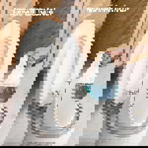 Dekko Kids Potty Trainer Seat Safety Toilet Training Toddler Non-Slip Grey