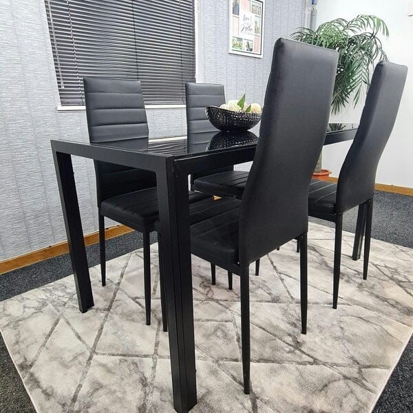 Kosy Koala Dining Table Set with 4 Chairs Dining Room and Kitchen table set of 4
