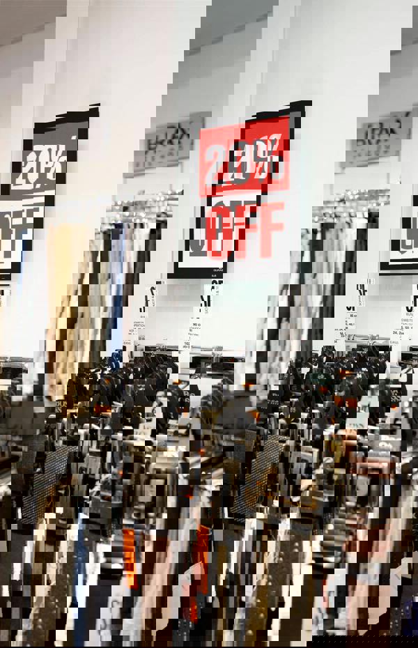 Durable DURAFRAME Self Adhesive Magnetic Signage Frame | 2 Pack | A5 Black