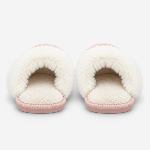 Totes BORG MULE SLIPPERS Mules   in  Pink