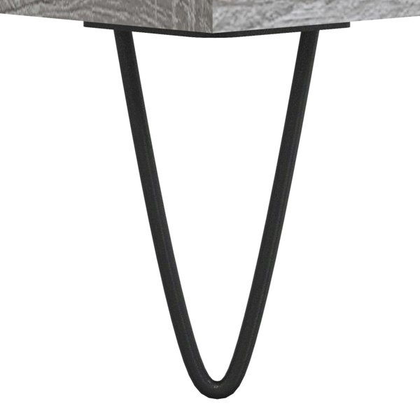 Berkfield Coffee Table Grey Sonoma 60x50x40 cm Engineered Wood