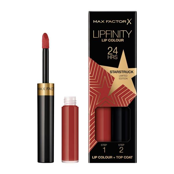 Max Factor 2x Max Factor Lipfinity Lip Colour 2 Step Rising Stars Collection 90 Starstruck