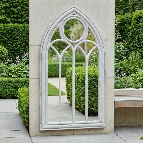 Garden Greatness Abbey Gothic Garden Mirror