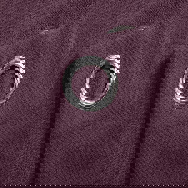 Luxury Living Velvet Chenille Ring Top Curtains