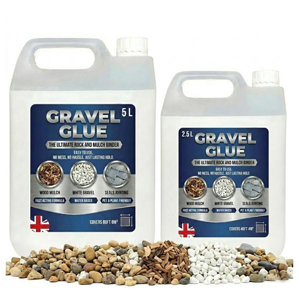 Ultimate Gravel Binder Glue Easy To Use Rock, Stone & Mulch Adhesive 