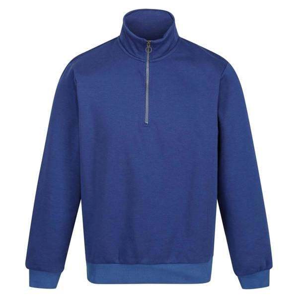 Regatta Professional Mens Quarter Zip Sweatshirt - New Royal - 