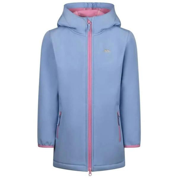 Trespass Girls Brennagh Soft Shell Jacket - Cornflower