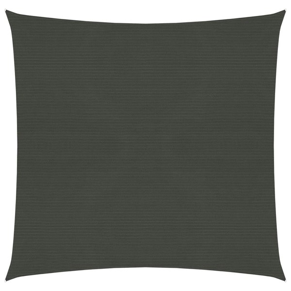 Berkfield Sunshade Sail 160 g/m�__ Anthracite 7x7 m HDPE