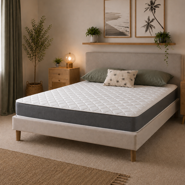 Starlight Beds Hybrid Mattress - Soft Feel, Memory Foam & Spring Support