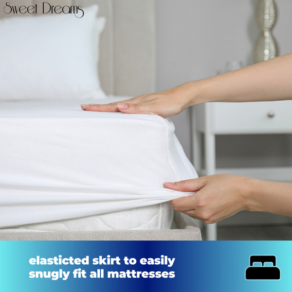 Sweet Dreams Electric Blanket Super King Bed Size Machine Washable Elasticated Skirt - Overheat Safety