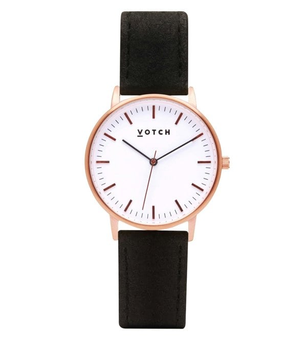 Votch Rose Gold & Piñatex Watch | Moment