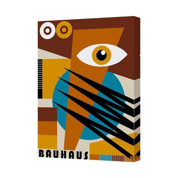 Benjamin Tate Design Bauhaus Style Abstract Art Canvas Print Geometric Wall Decor 7528