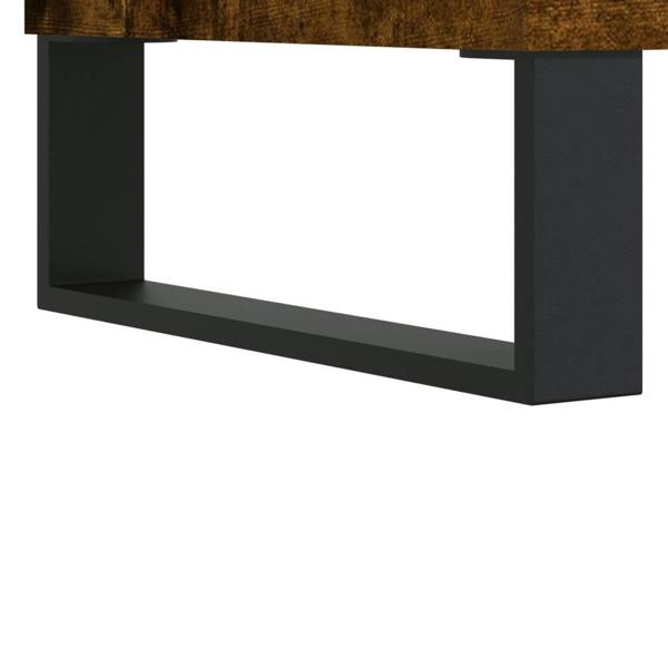 Berkfield Sideboard Smoked Oak 69.5x34x90 cm Engineered Wood