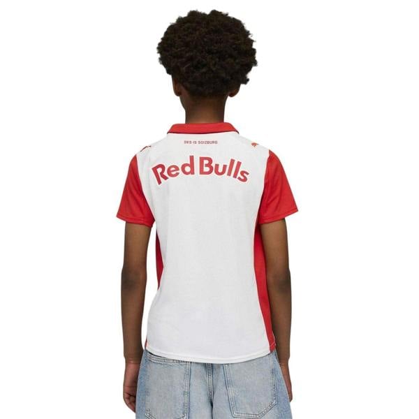 Puma Childrens/Kids Salzburg Red Bull Home Shirt - White/Red - 
