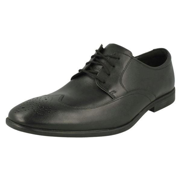 Clarks Mens Clarks Brogue Detailed Shoes Bampton Wing