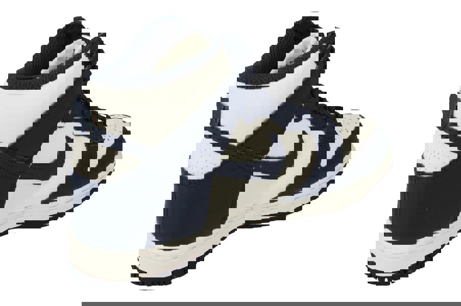 Nike Dunk High GS Trainers Db2179  DB2179 - White Midnight Navy 104 - Photo 2