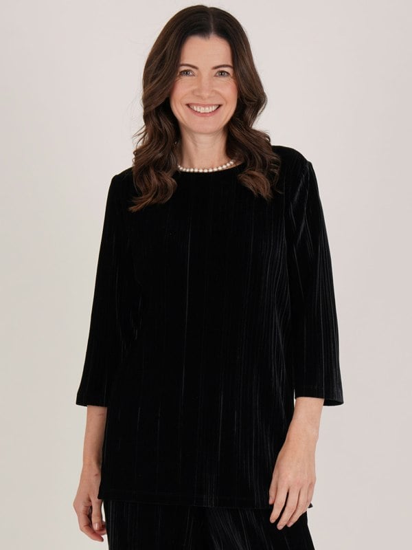 TIGI-Wear Three Quarter Length Sleeve Tunic Top