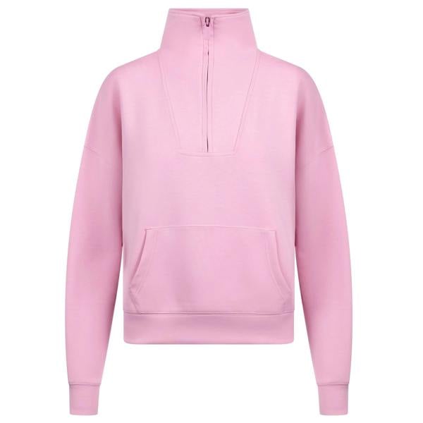 Trespass Womens/Ladies Jean Half Zip Sweatshirt - Carnation - 