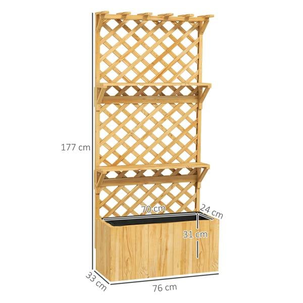 Multi-functional Garden Bed