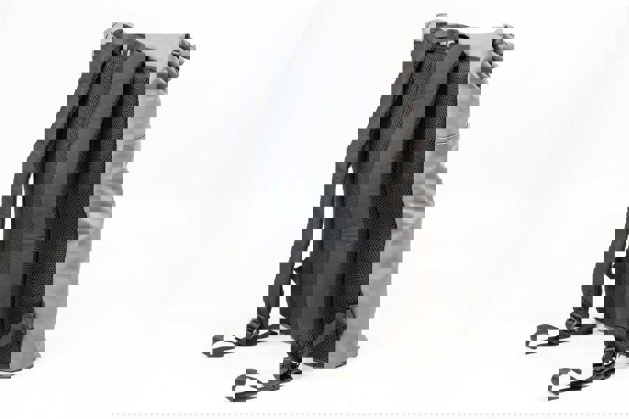 London Fog Roll-Top Weatherproof School Laptop Backpack 13.5L Office Bag Durable Rucksack