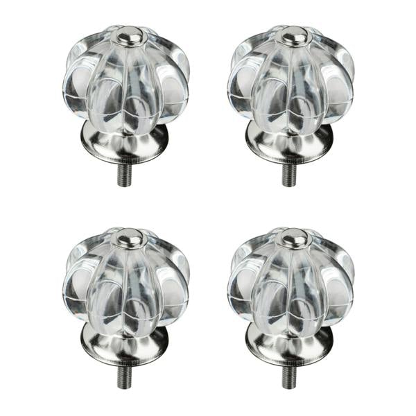 Victorian Style Set of 4 Acrylic Drawer Knobs