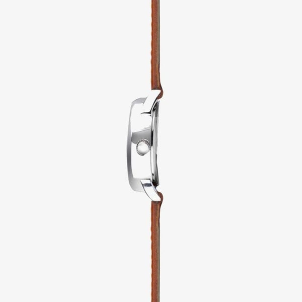 Sekonda Easy Reader Brown Leather Strap Watch  40479