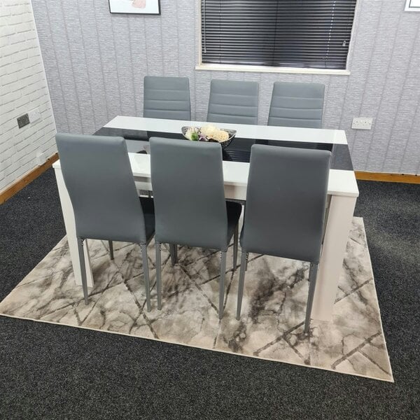 Kosy Koala Dining Table Set with 6 Chairs Dining Room and Kitchen table set of 6