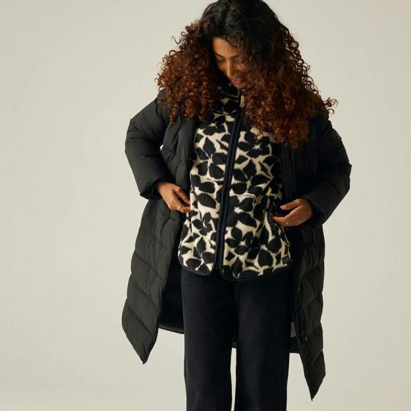 Regatta Womens/Ladies Nehiala Quilted Jacket - Black - Black - 70% Polyester/30% Recycled Polyester