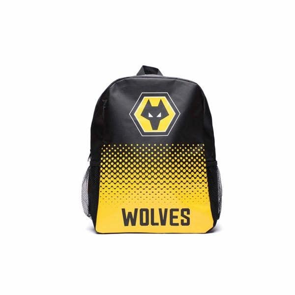 Wolverhampton Wanderers FC Fade Backpack, Bags, Sports, Gift