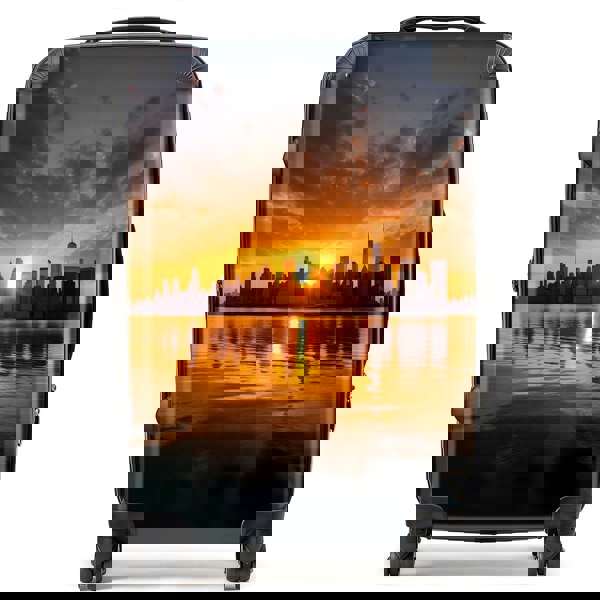 Warren Reed Sunrise In The City Suitcase