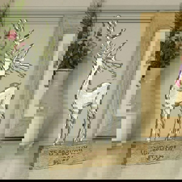 Personalised Memento Company Personalised Stag Ornament