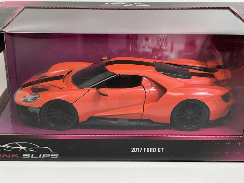 Jada 2017 Ford GT 1:24 Scale Pink Slips Jada 253293001 34657