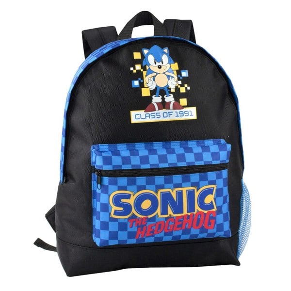 Sonic The Hedgehog Childrens/Kids Retro Game Backpack - Black