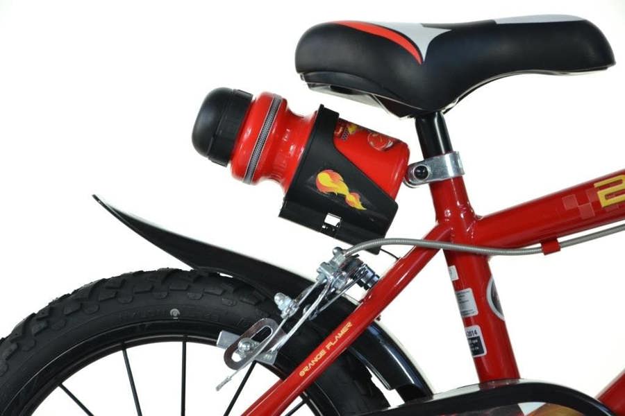 Dino Bikes Dino Cars Kids 14" Wheel Bike - Red