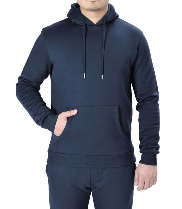 Smart Living Men's Premium Pullover Hoodie - Navy
