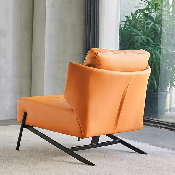 Karpov Tige Accent Leather Chair, Armchair, More Colours-Weilai Concept-Weilai Concept